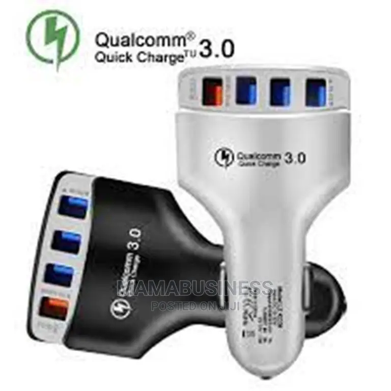 4 USB Slot 7A Quick Charging Car Charger