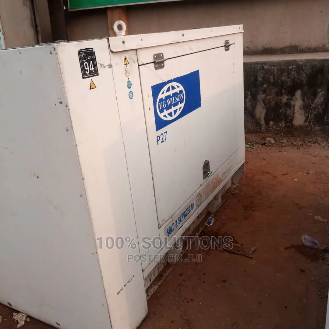27KVA FC Wilson Perkins Sound Proof Generator for Sale