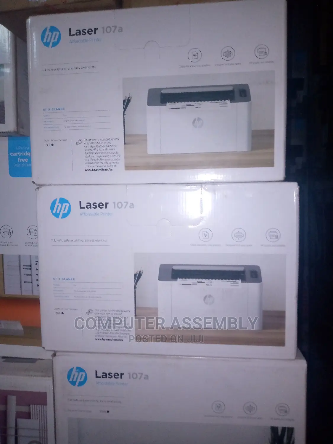 Hp Pro M107a Laserjet Printer.( Black White).