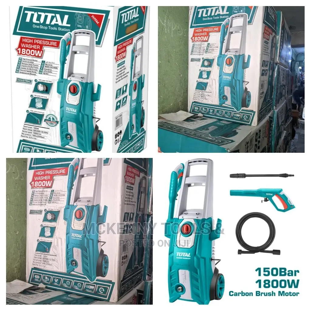Total High Pressure Washer 1.800w (Tgt11356) Category: