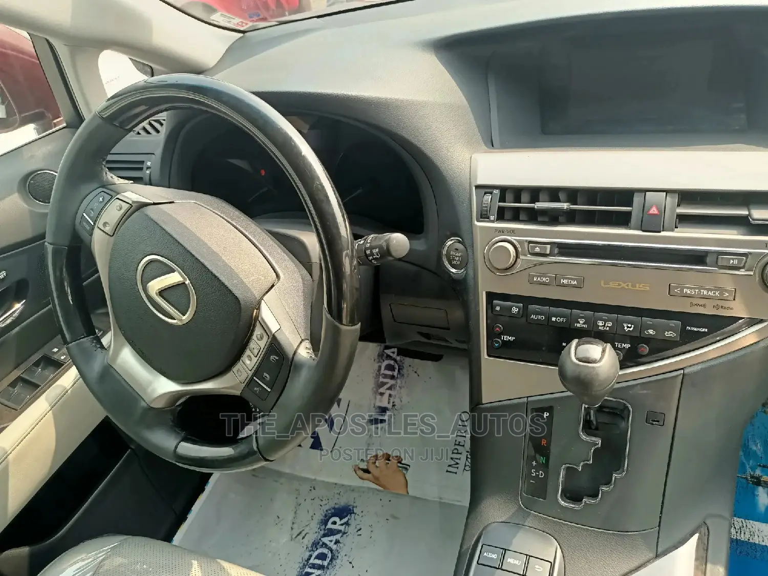 Lexus RX 350 AWD 2012 Brown