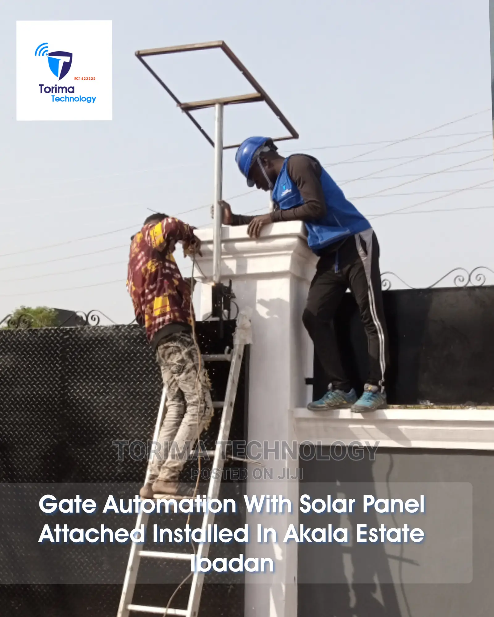 Solar Powered Gate Automation