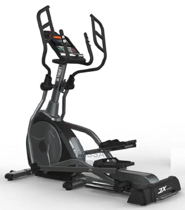 Jx Fitness Commercial Elliptical Cross Trainer (With TV Bl
