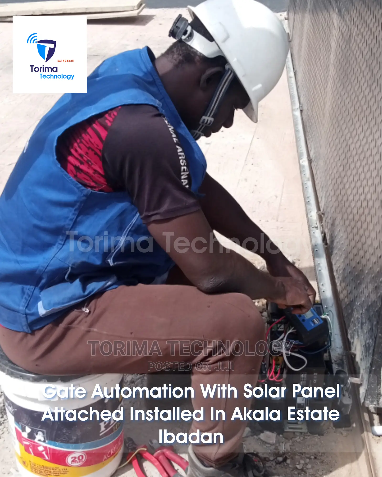 Solar Powered Gate Automation System