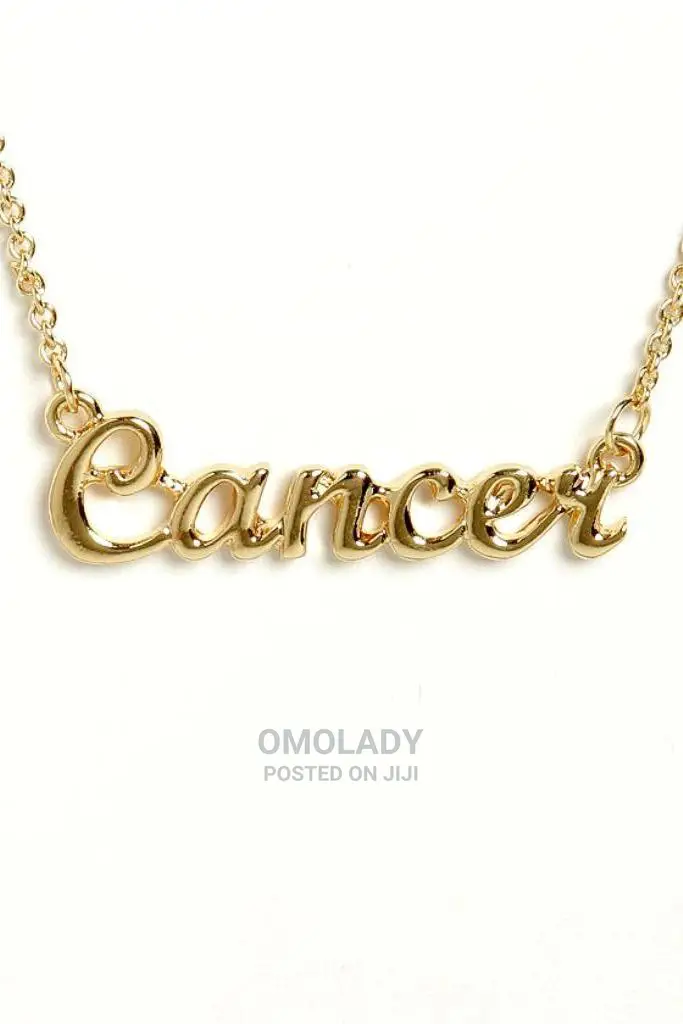 Zodiac Sign Gold Necklace - Libra