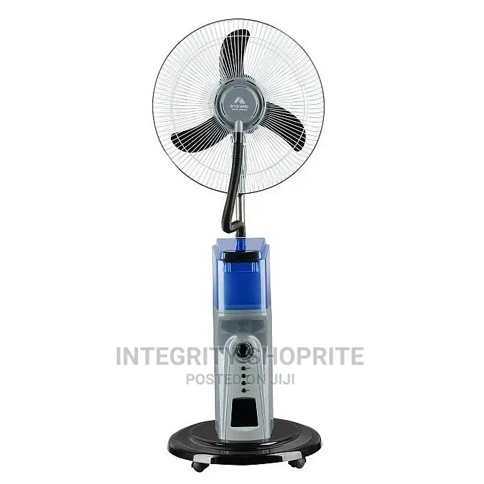 Andrakk 16" Rechargeable Mist Fan Adk6116 With Usb