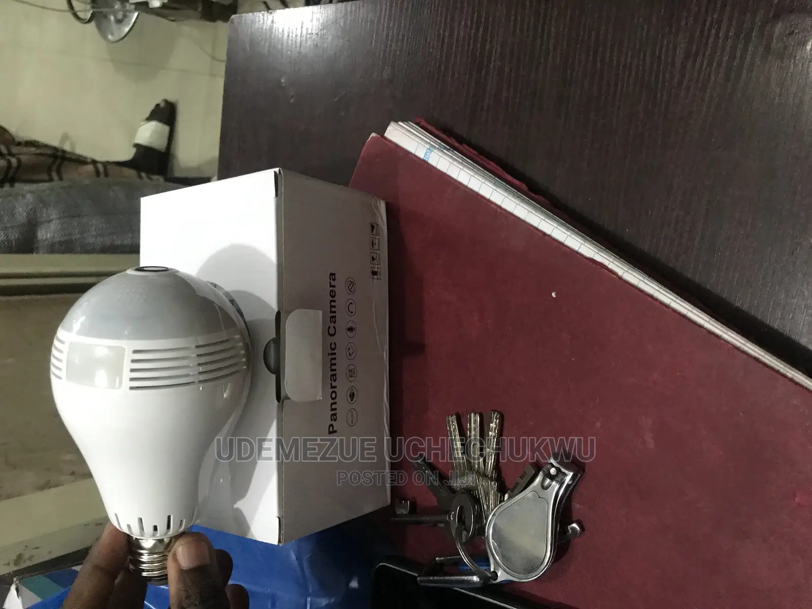 Security Bulb Camera With Wifi