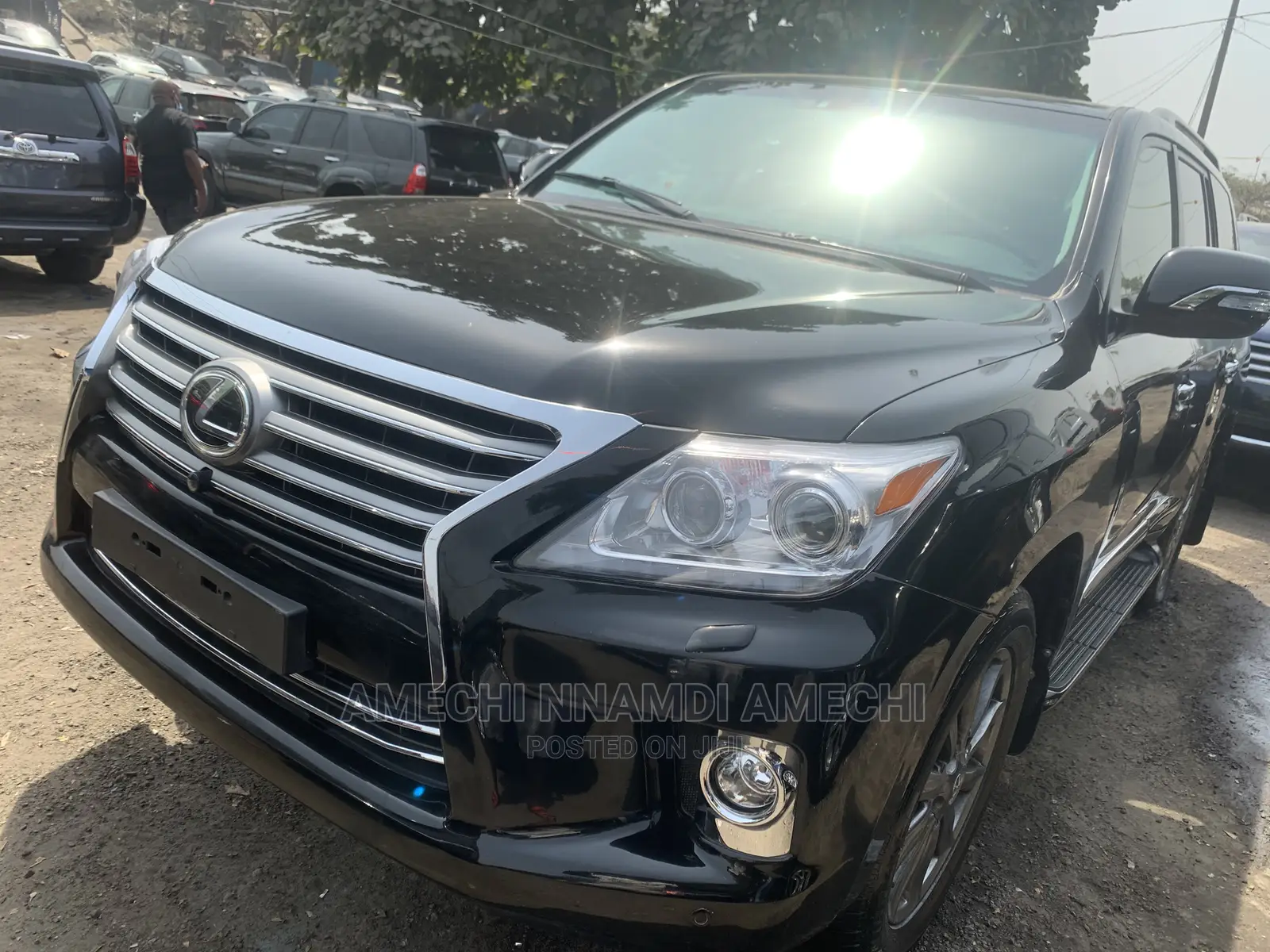Lexus LX 570 AWD 2015 Black