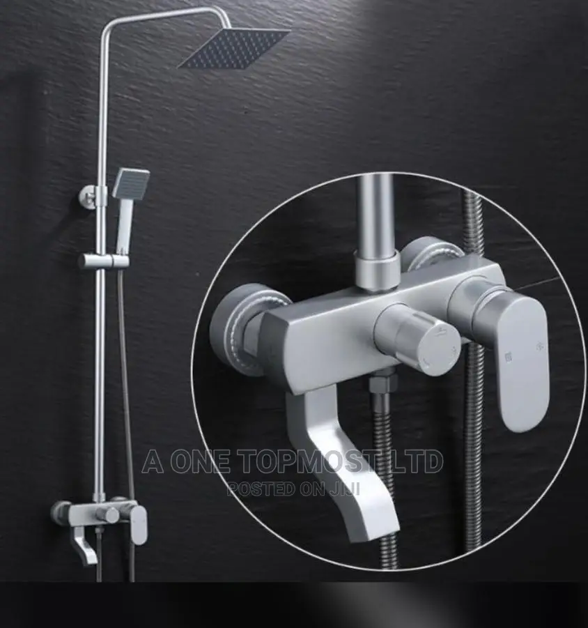 Grey Standing Shower
