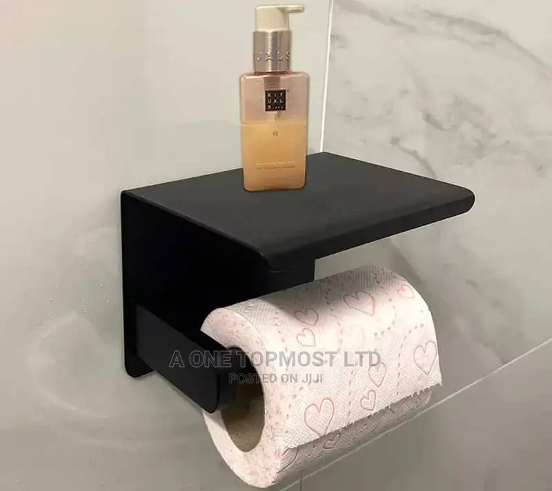 Tissue Holder Black Matt