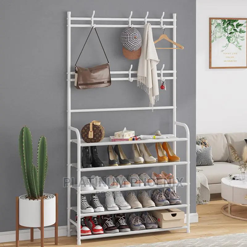 4 Tiers Shoe Rack and Hanger