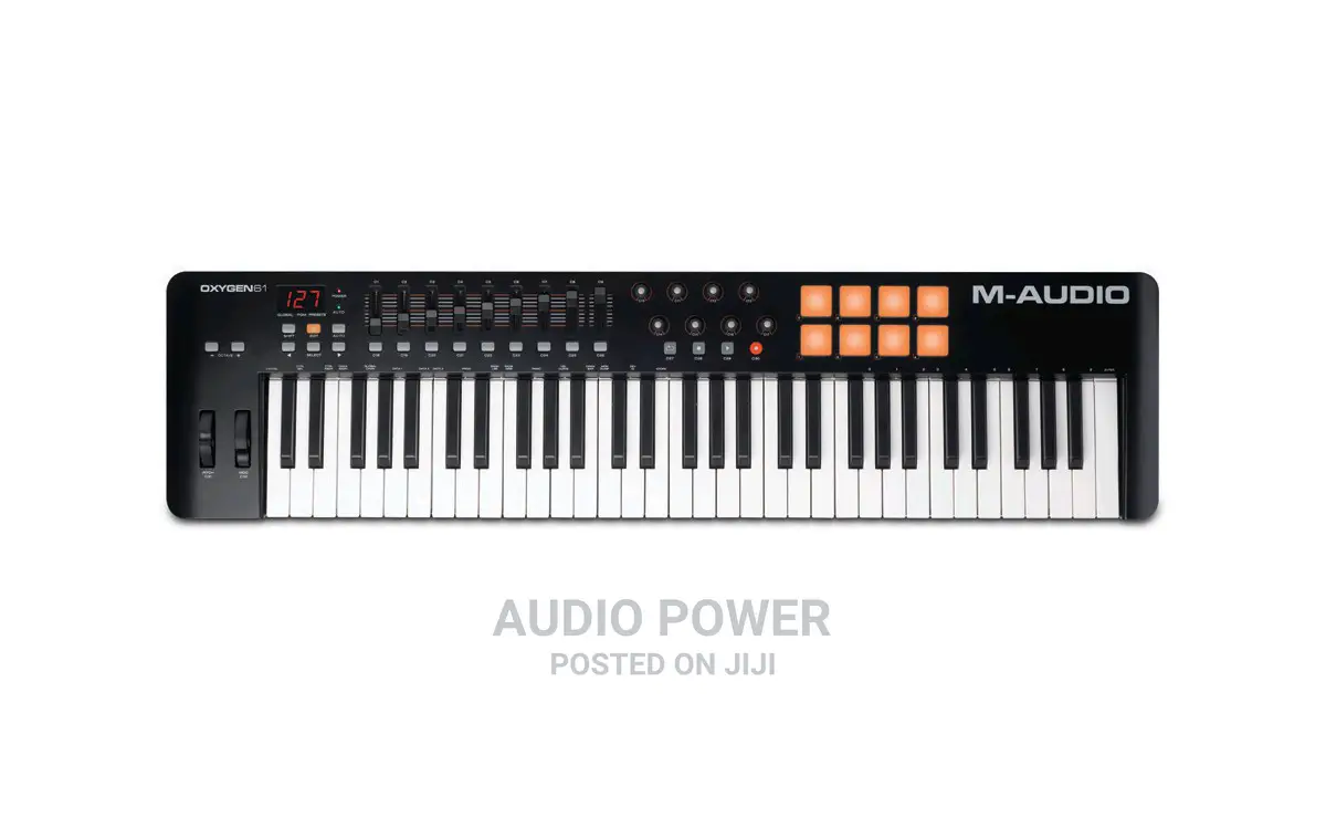 M-Audio Oxygen 61 Midi Keyboard With Drumpads