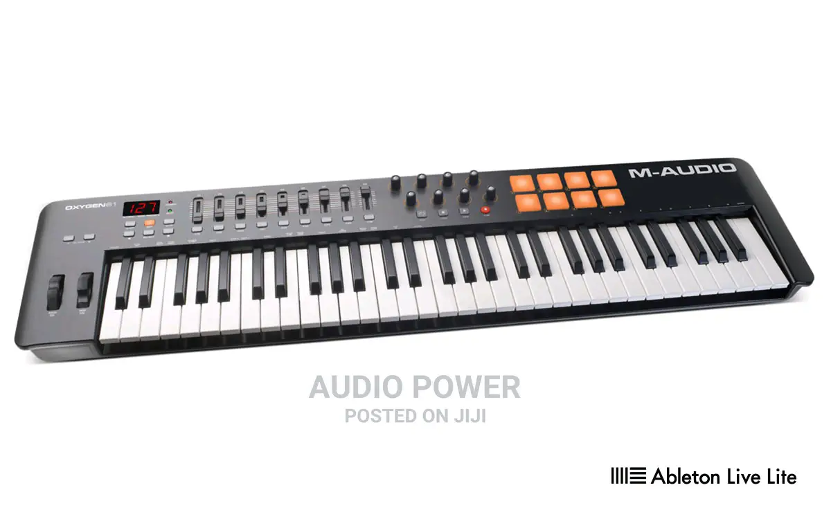 M-Audio Oxygen 61 Midi Keyboard With Drumpads