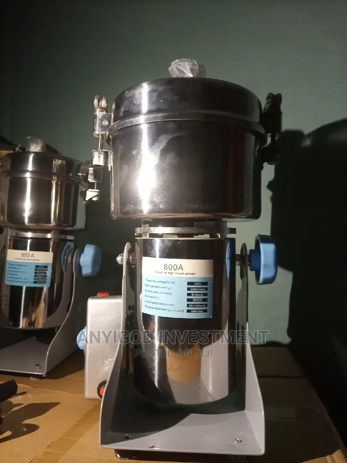 High Power Stone Grinder 800A Power