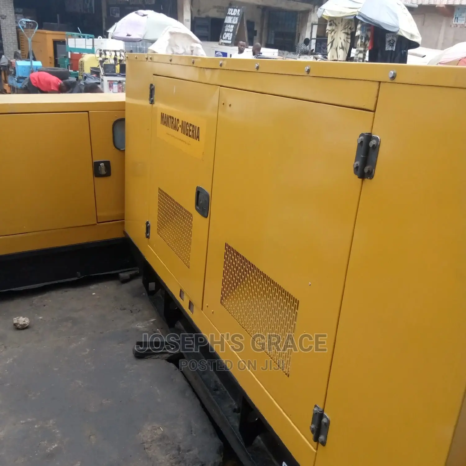 60kva Mantrac (Eco Plus) Sound Proof Generator (Germany)