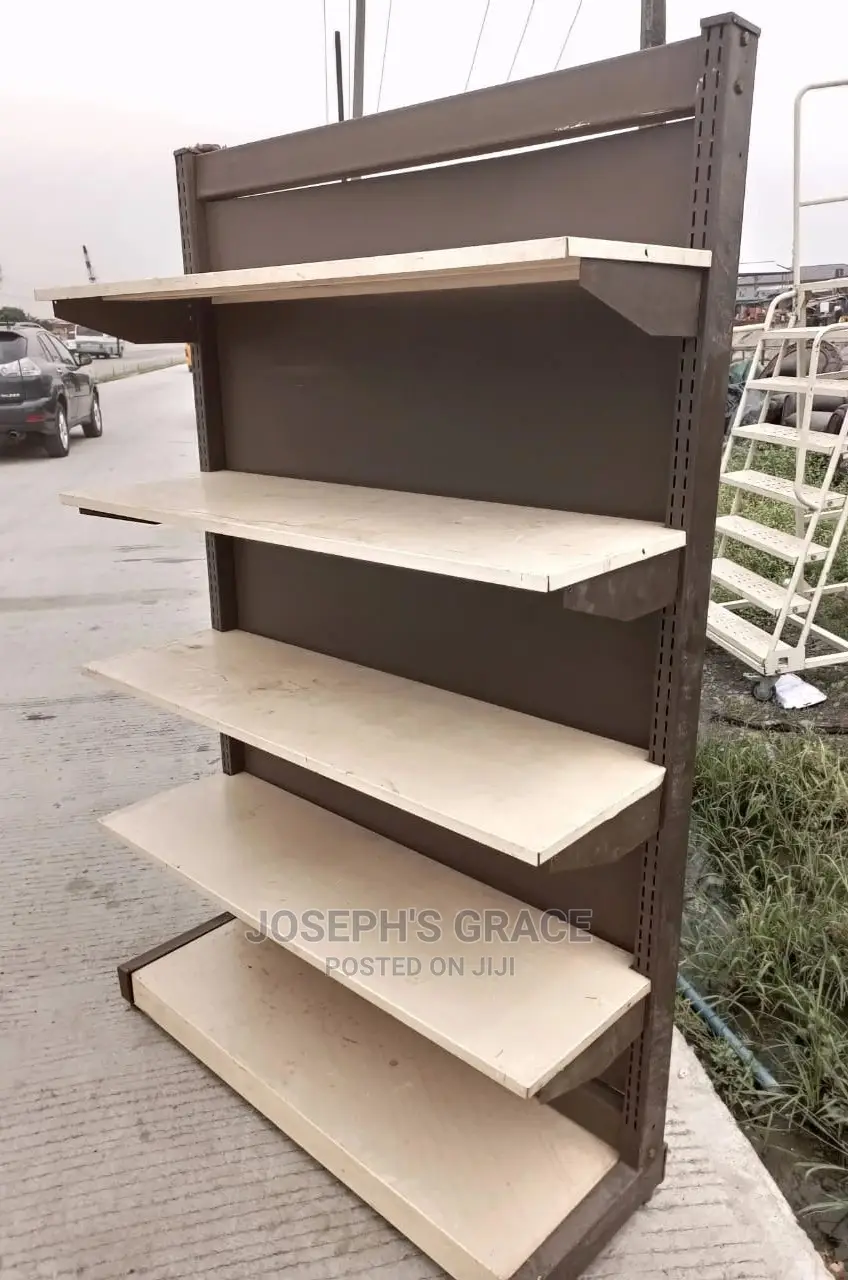 4ft/6ft Single Side Metal Shelve (2.5mm) Tokunbo