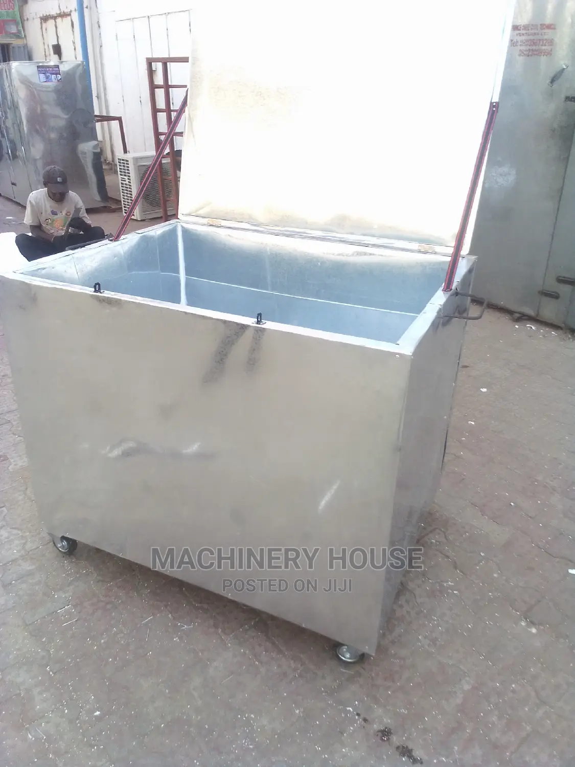 Iceblocks Machines Storage Shelves