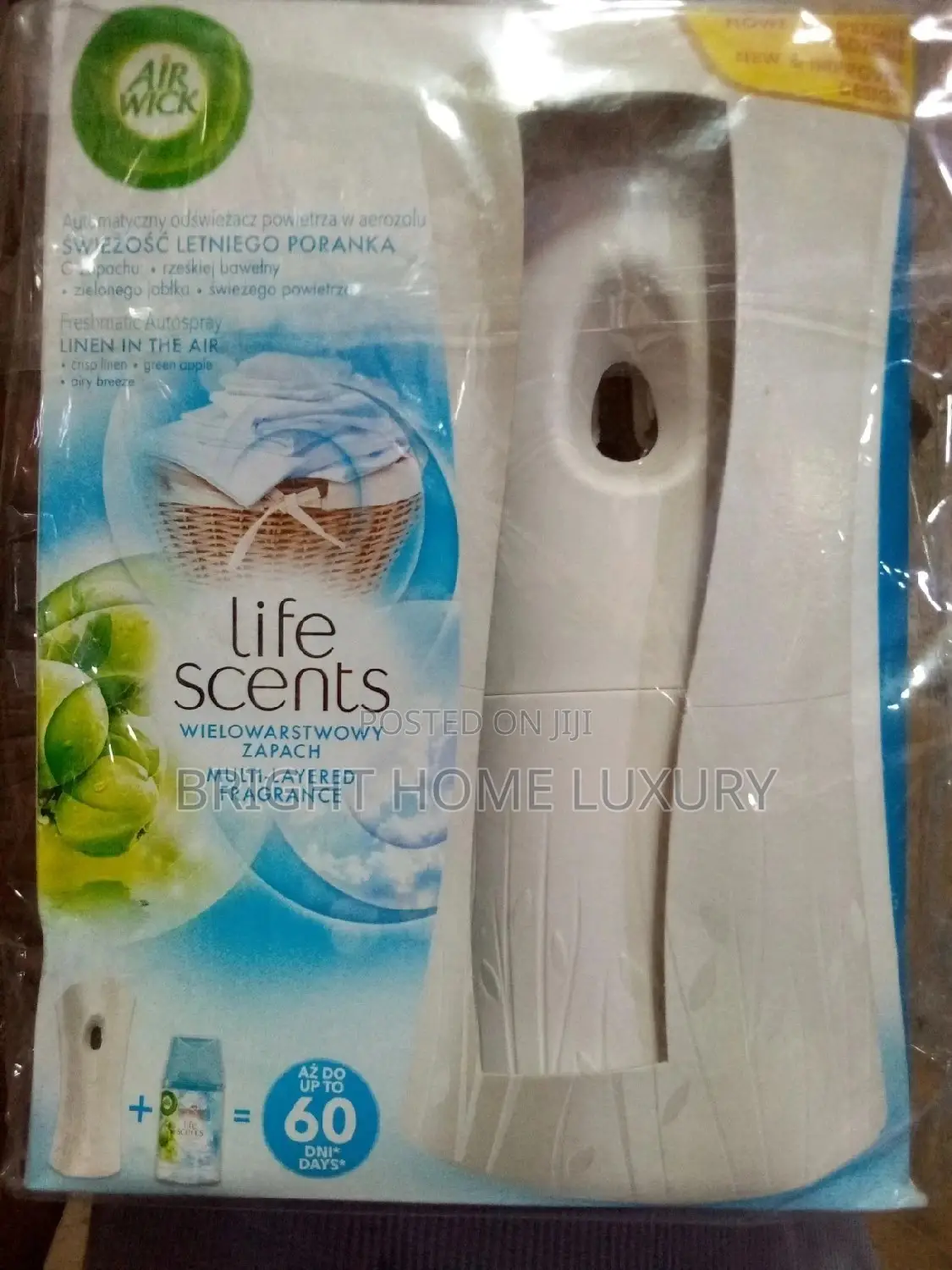 Air Wick Air Freshener Automatic Dispenser (With a Refill)