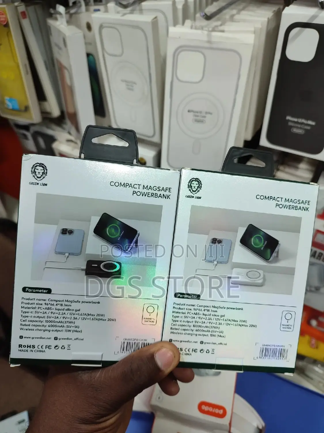 Green Lion Compact Magsafe Power Bank 10,000mah
