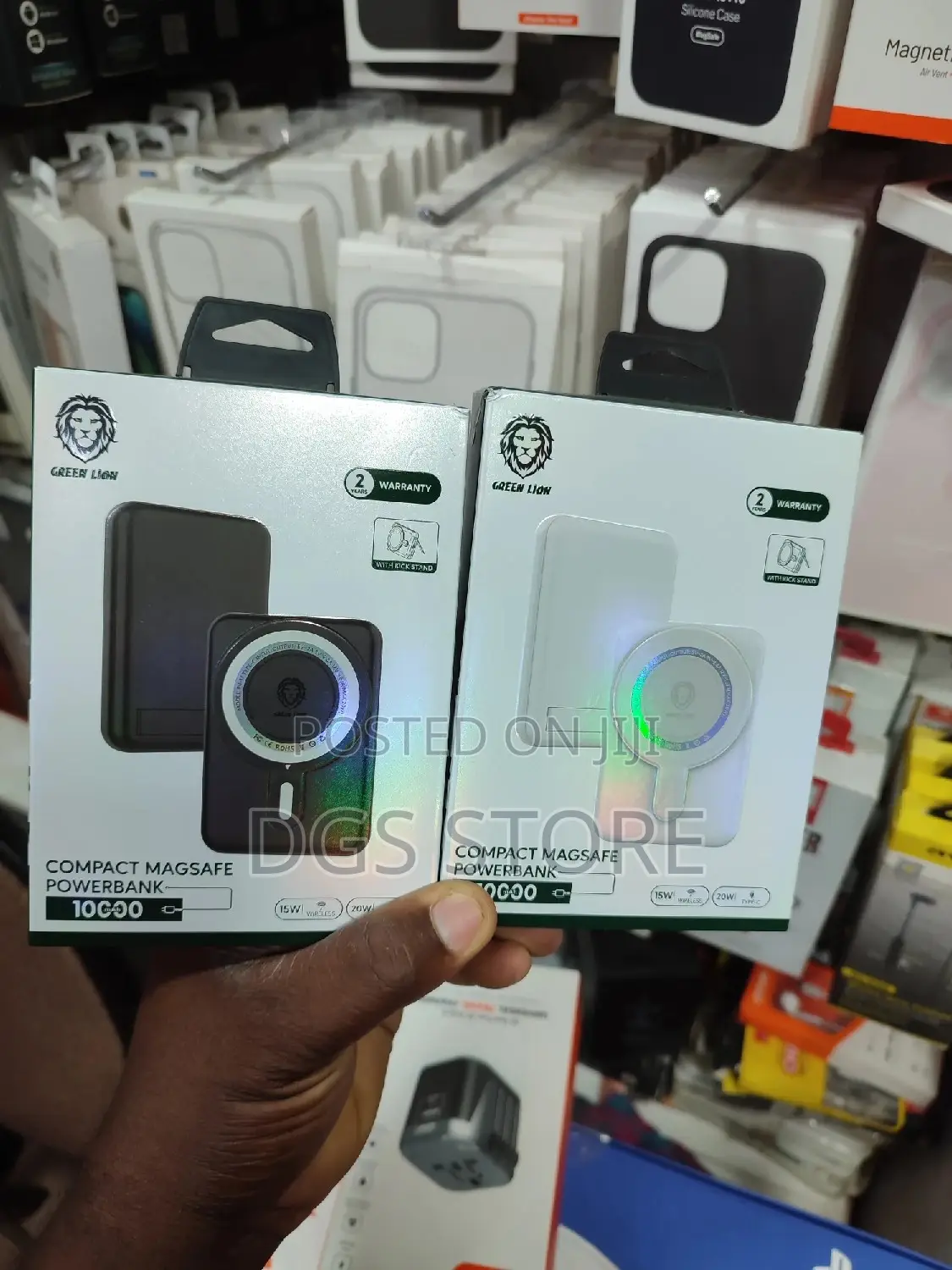 Green Lion Compact Magsafe Power Bank 10,000mah