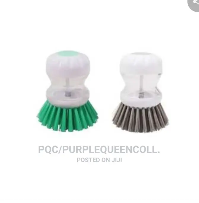 Dish Brush/ Plate Brush With Liquid Soap Dispenser