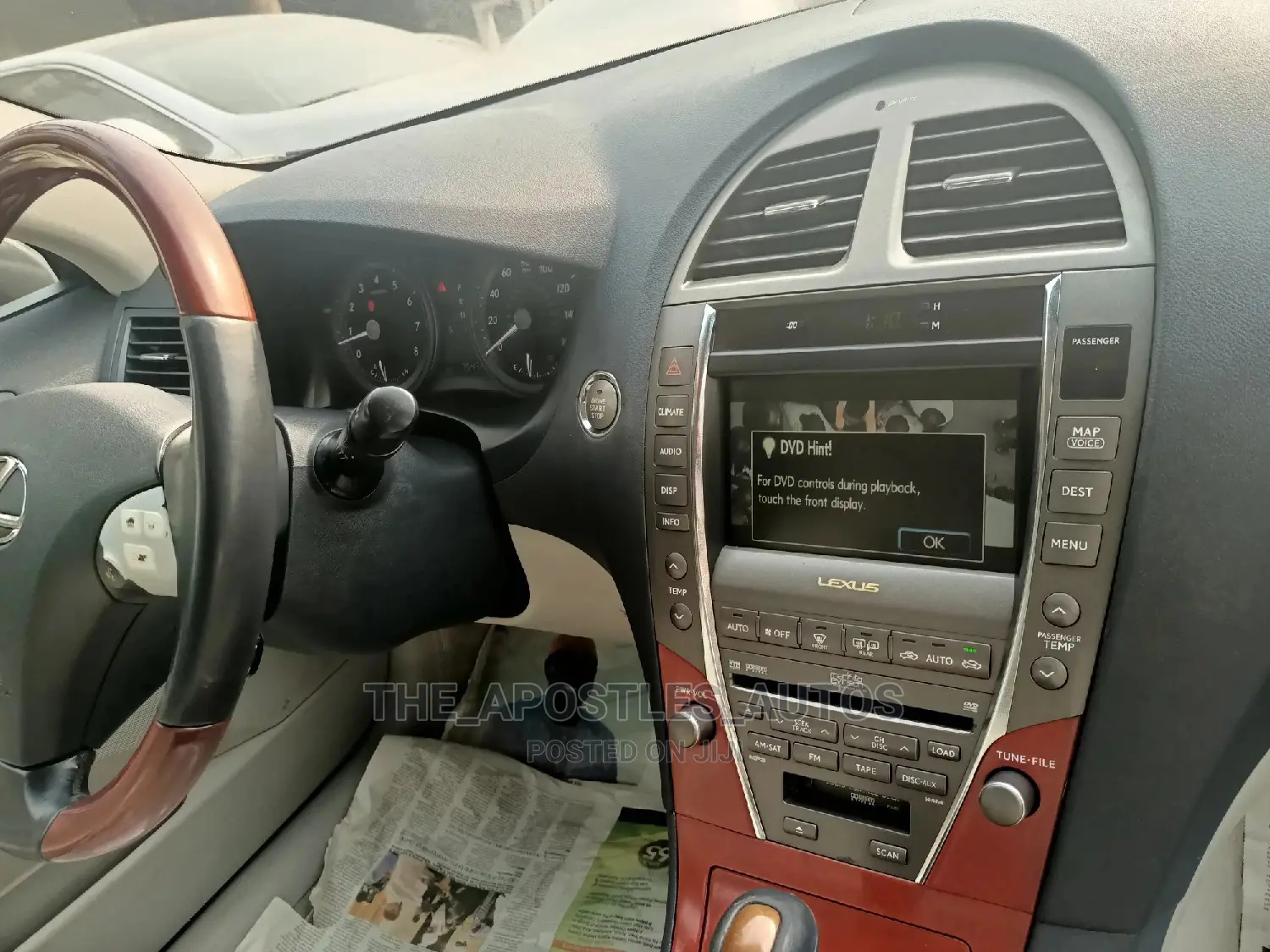 Lexus ES 350 2007 Black