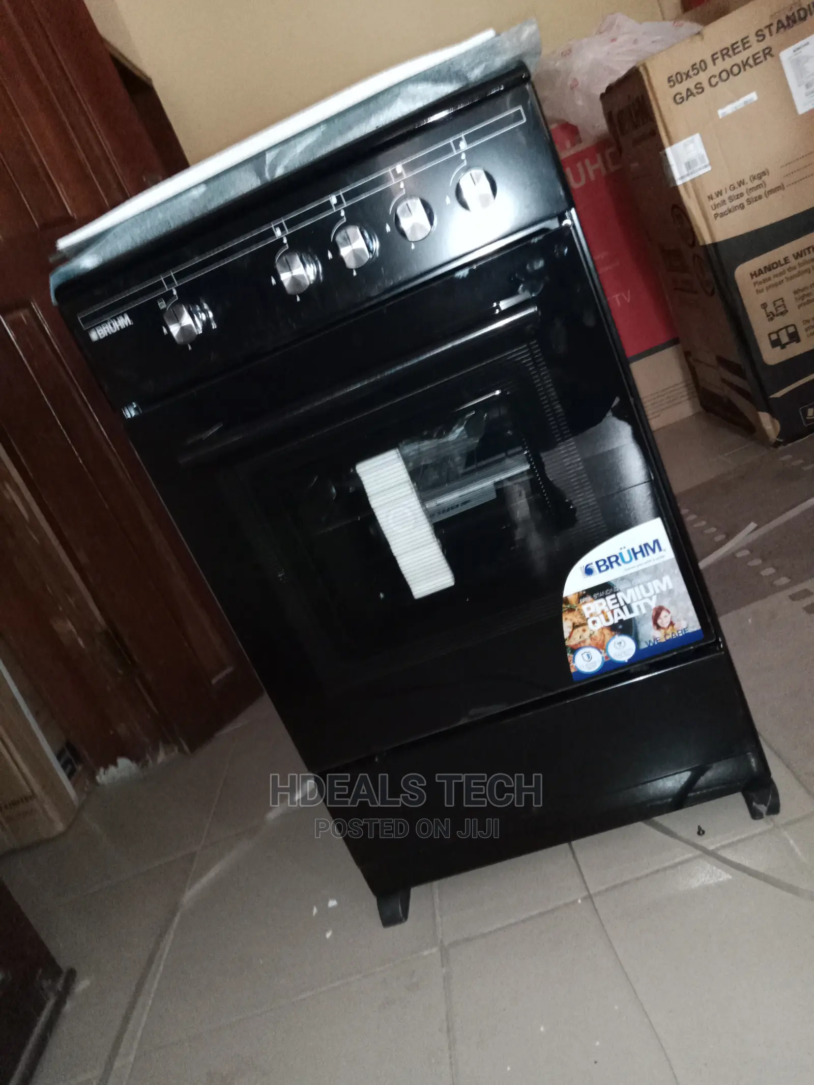 50 * 50 Bruhm Standing Gas Cooker