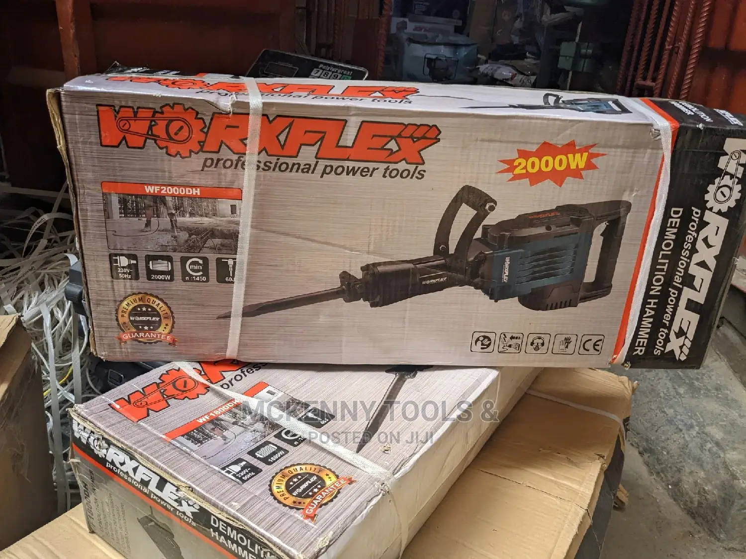 Worflex Proffesional Jack Hammer Machine 2000watts
