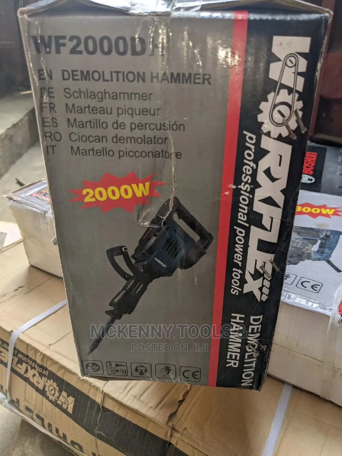 Worflex Proffesional Jack Hammer Machine 2000watts