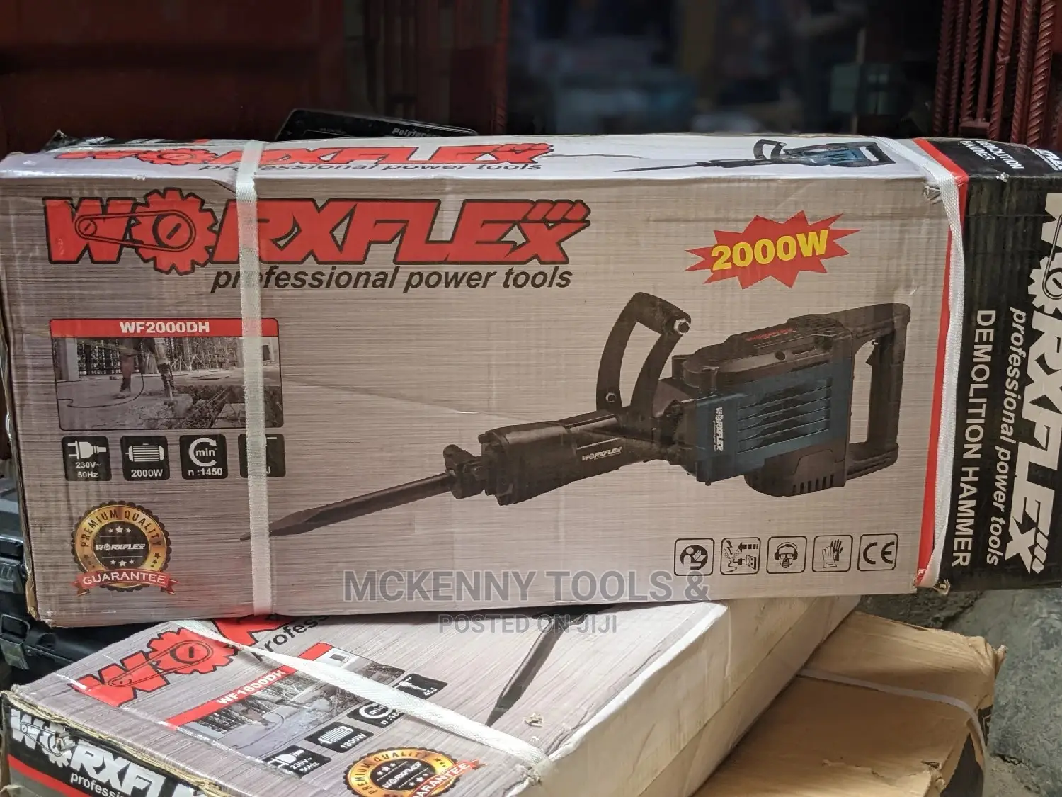 Worflex Proffesional Jack Hammer Machine 2000watts