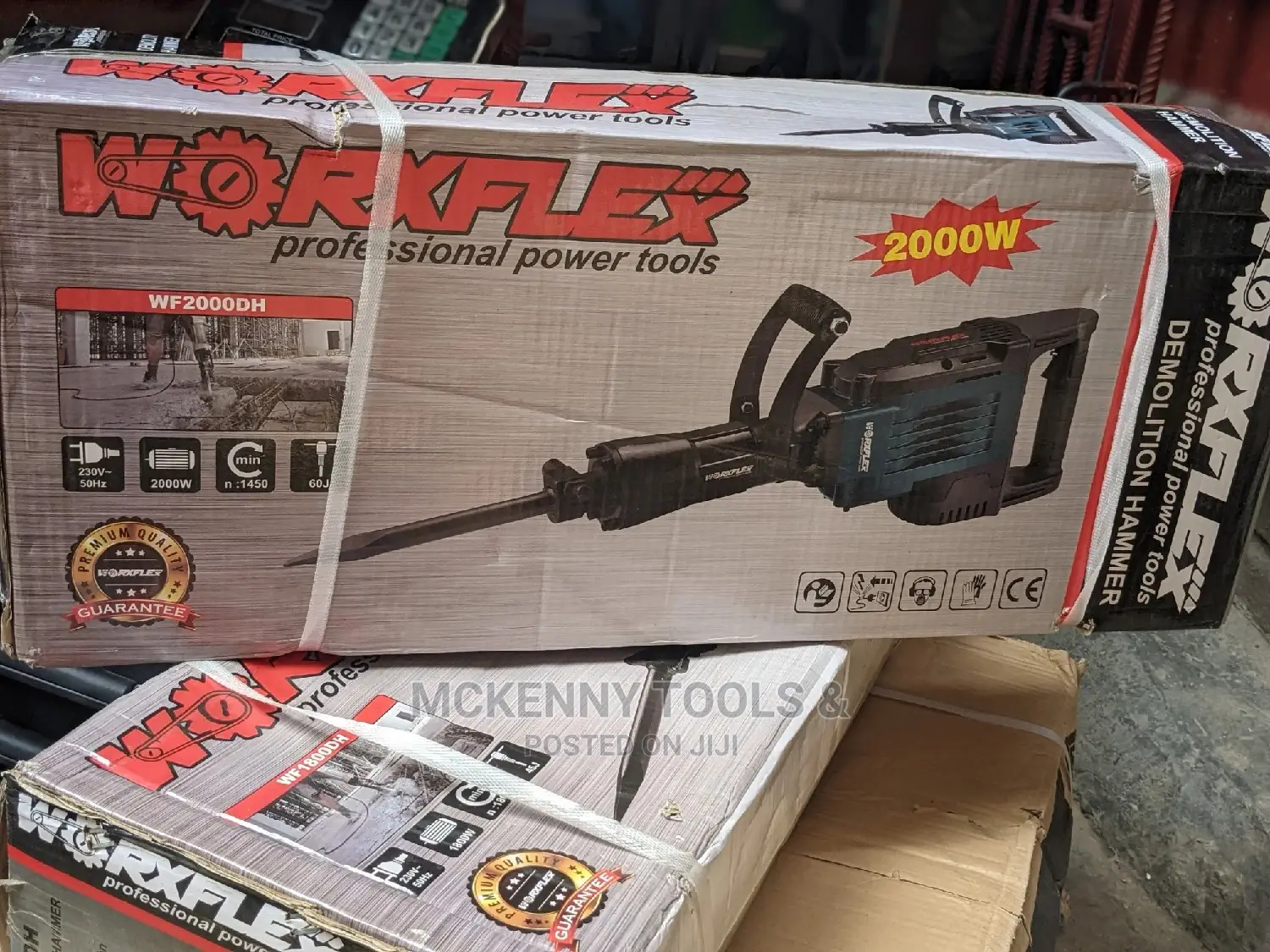 Worflex Proffesional Jack Hammer Machine 2000watts