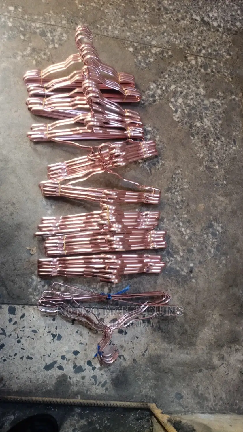 Rose Gold Aluminum Clothes Hangers