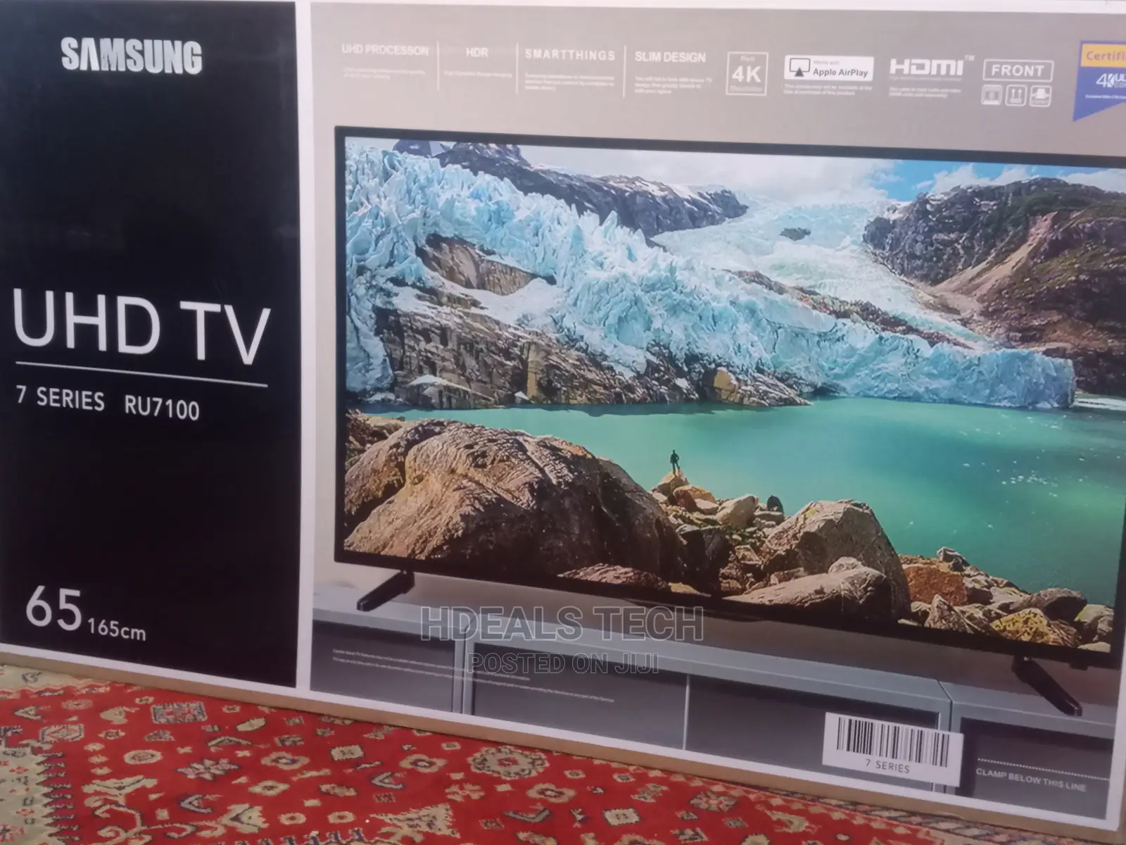 Samsung 65 Inches Class RU7100 Smart 4K UHD TV