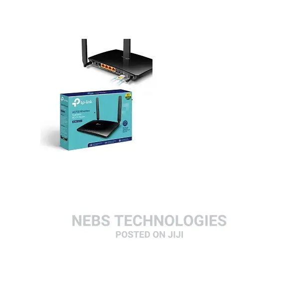 Tp-Link AC750 Wireless Dual Band 4G LTE Router Archer MR200