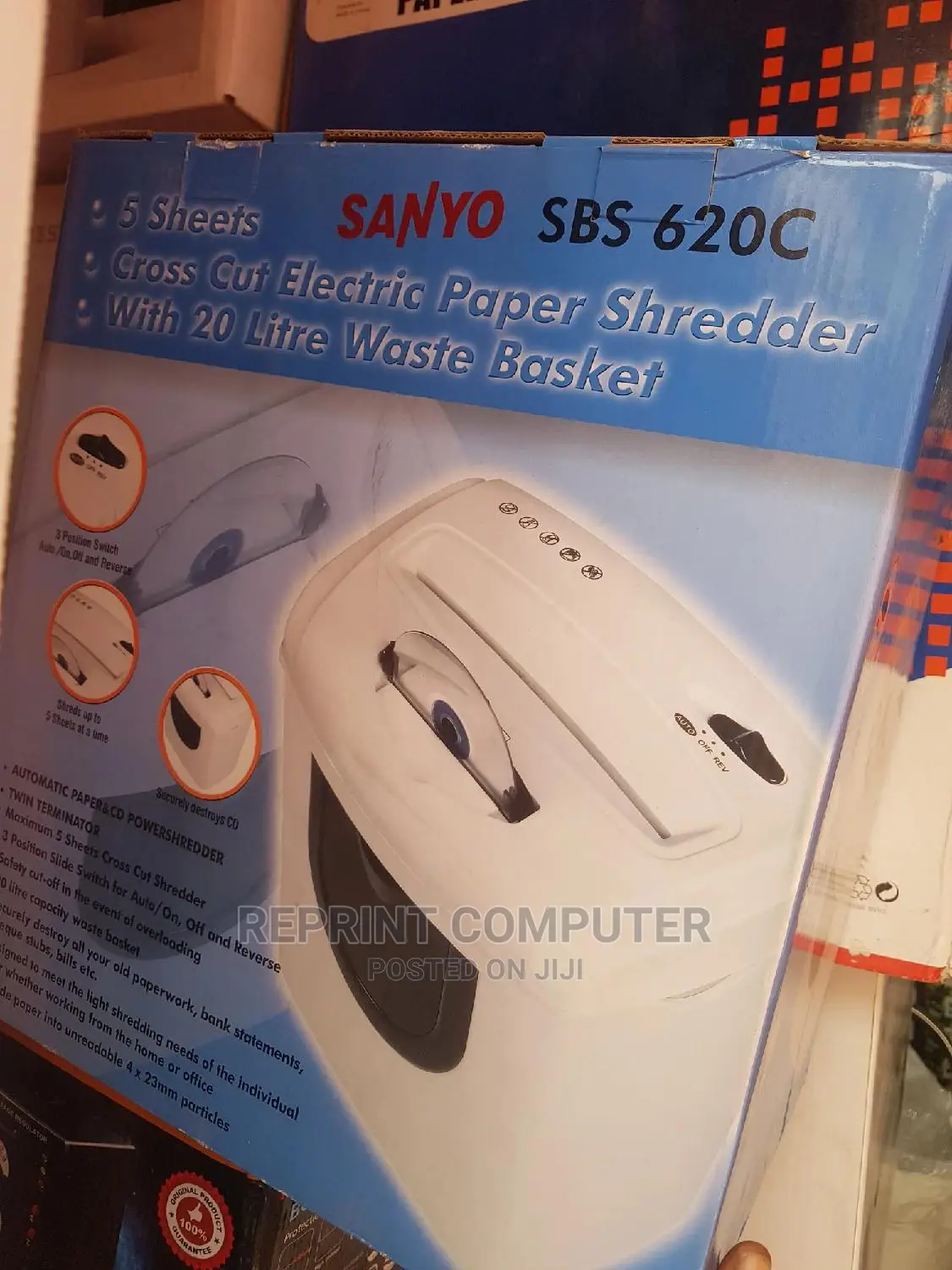 Sanyo Paper Shredder
