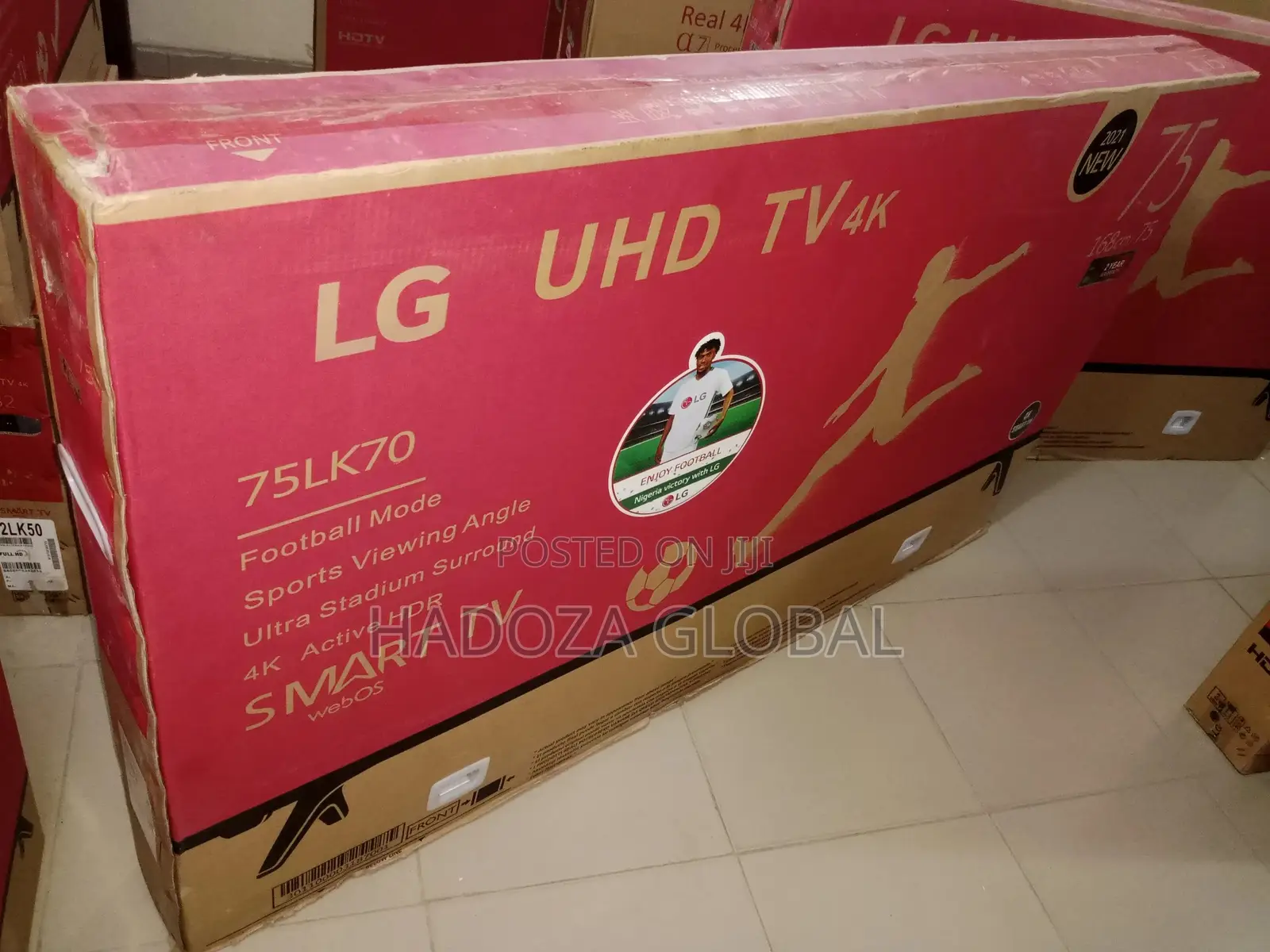 Lg 75 Inches Smart With Netflix, Youtube, 