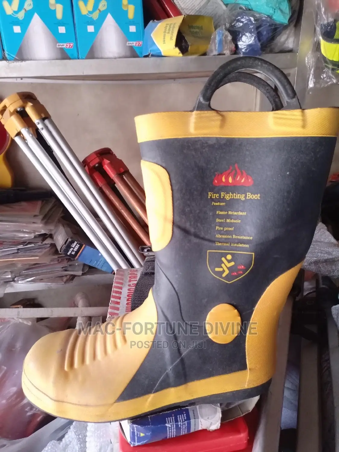 High Quality Safety Fireman Boot