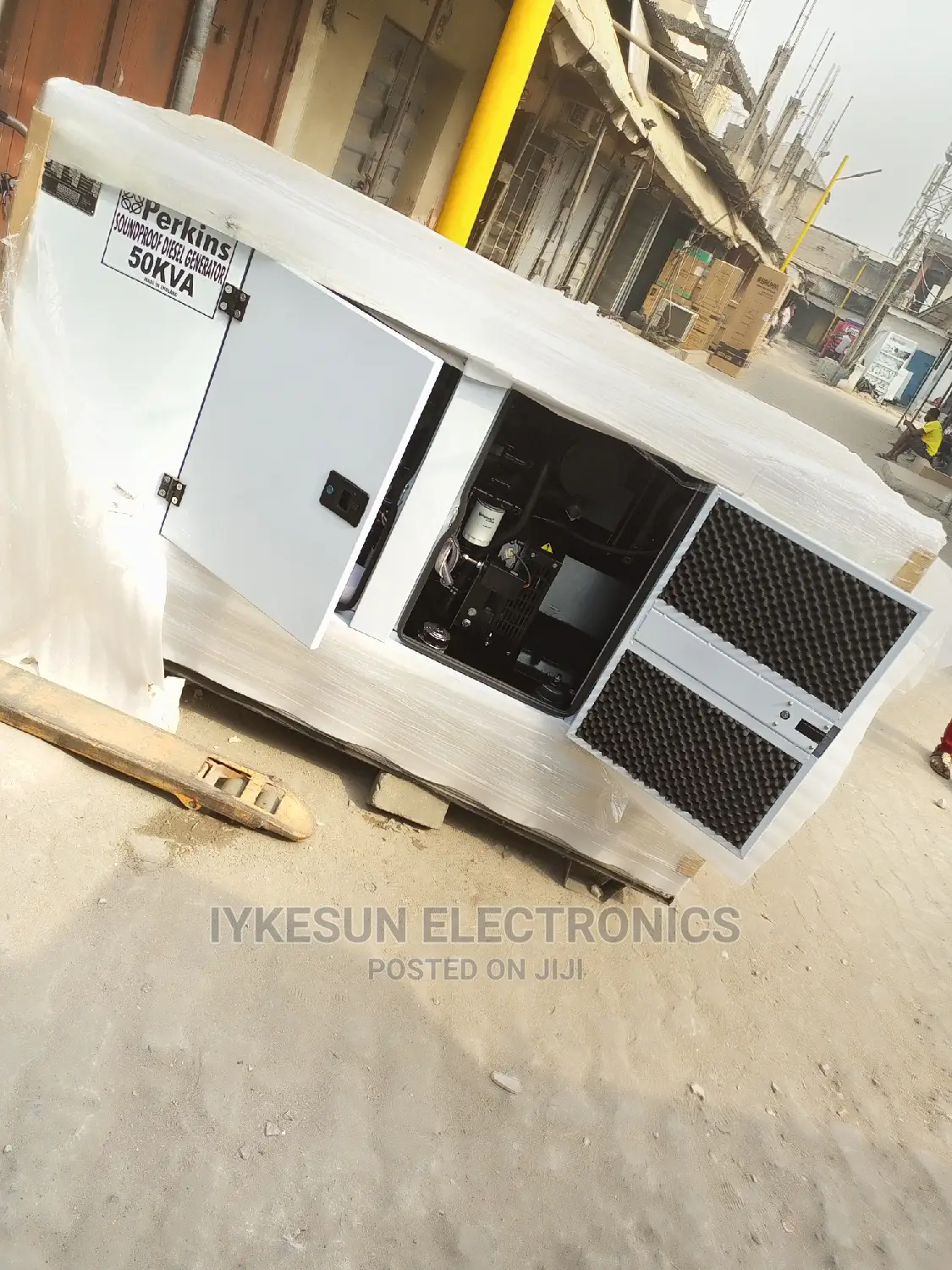 50kva Perkins Soundproof Diesel Generator 100%Coppet Coil