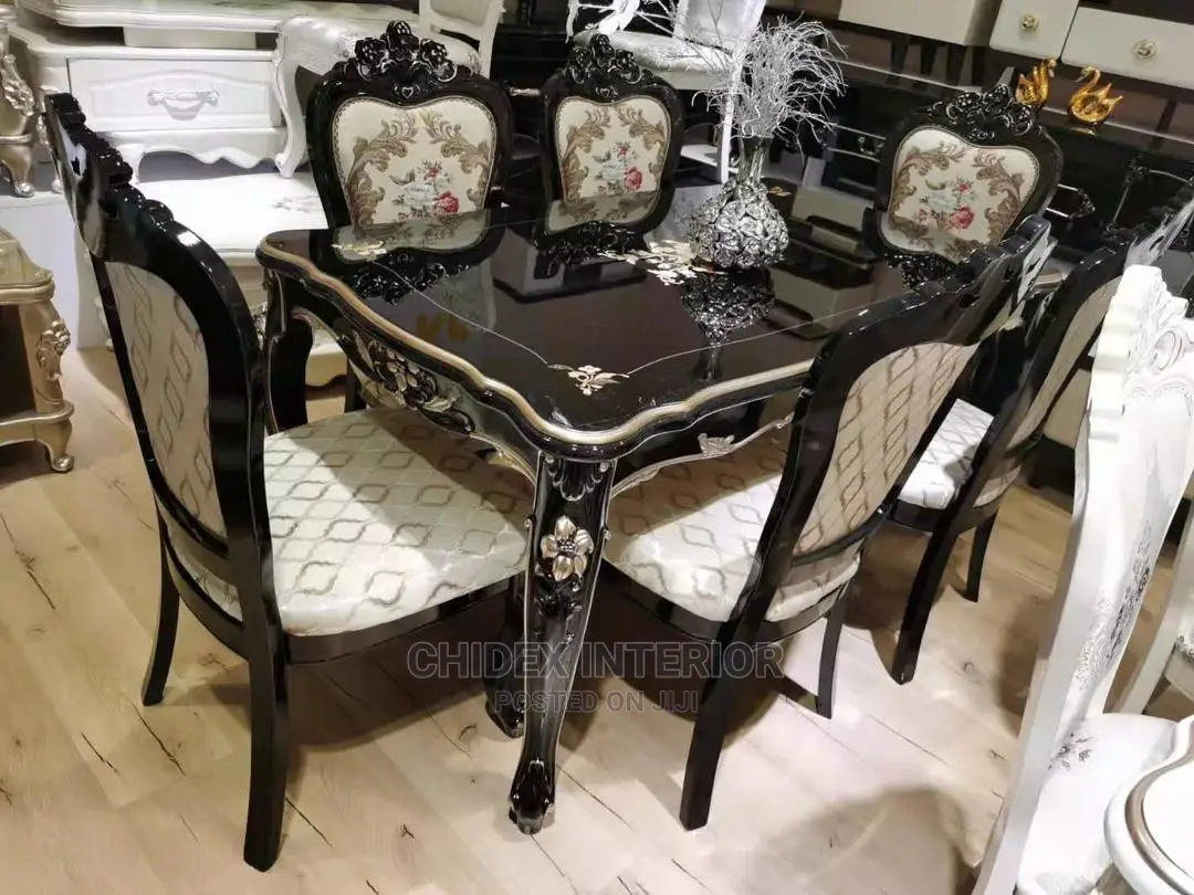 Royal Dining Table 6chiars