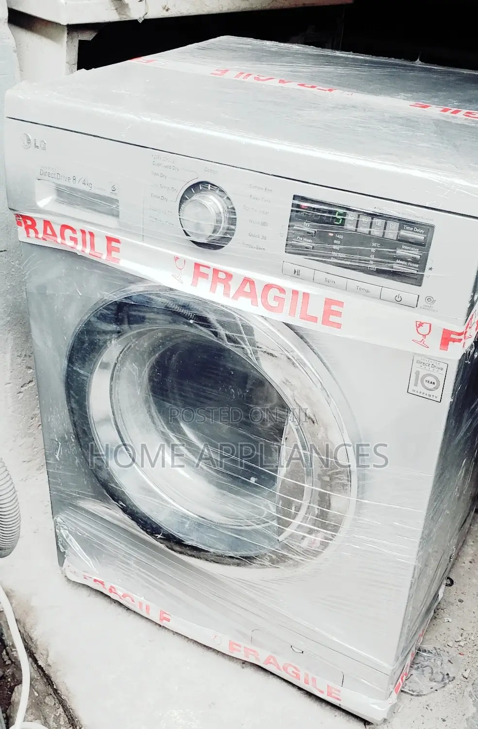 Inverter Drive Lg 8kg Washing Machine Wit Dryer Wit Warranty