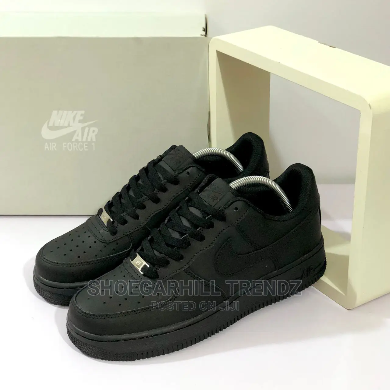 Nike Airfore 1 Sneakers- Black
