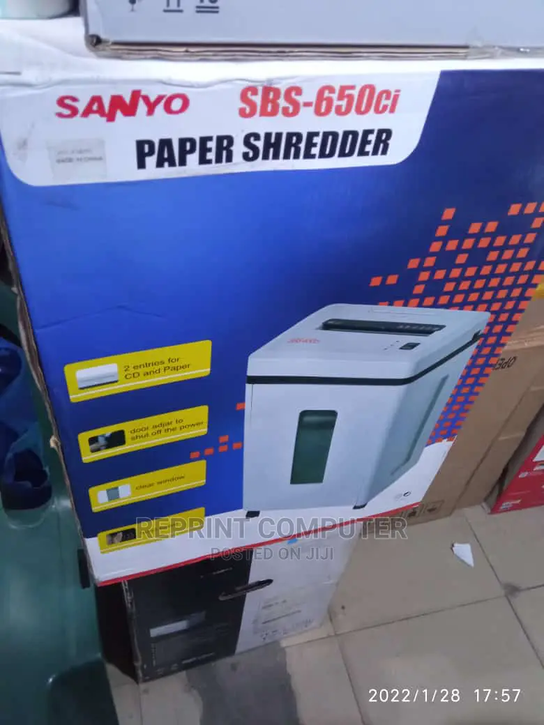 Sanyo Paper Shredder SBS-650ci