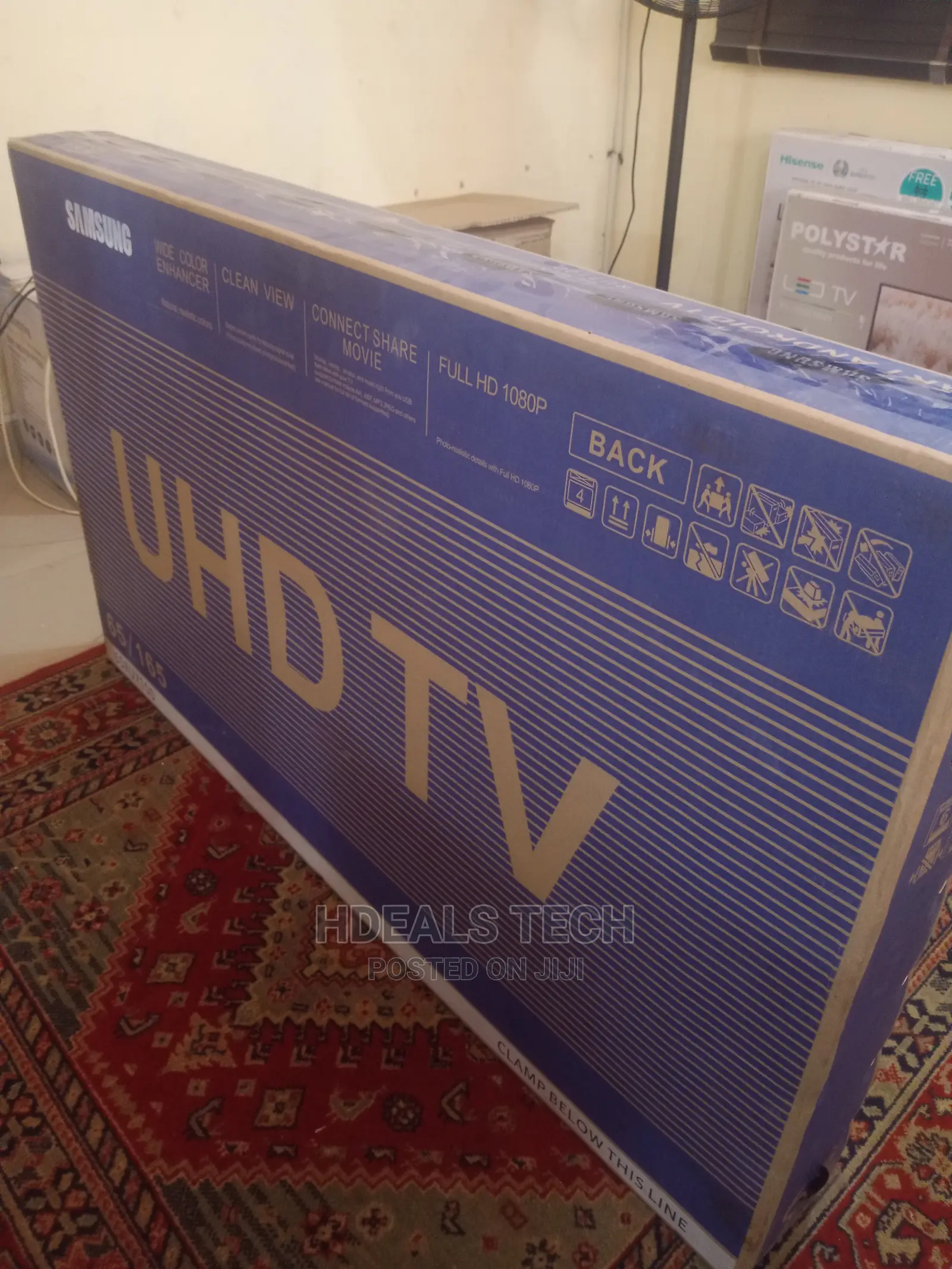 Samsung 65" RU7100 Series Smart 4K UHD Flat Screen TV