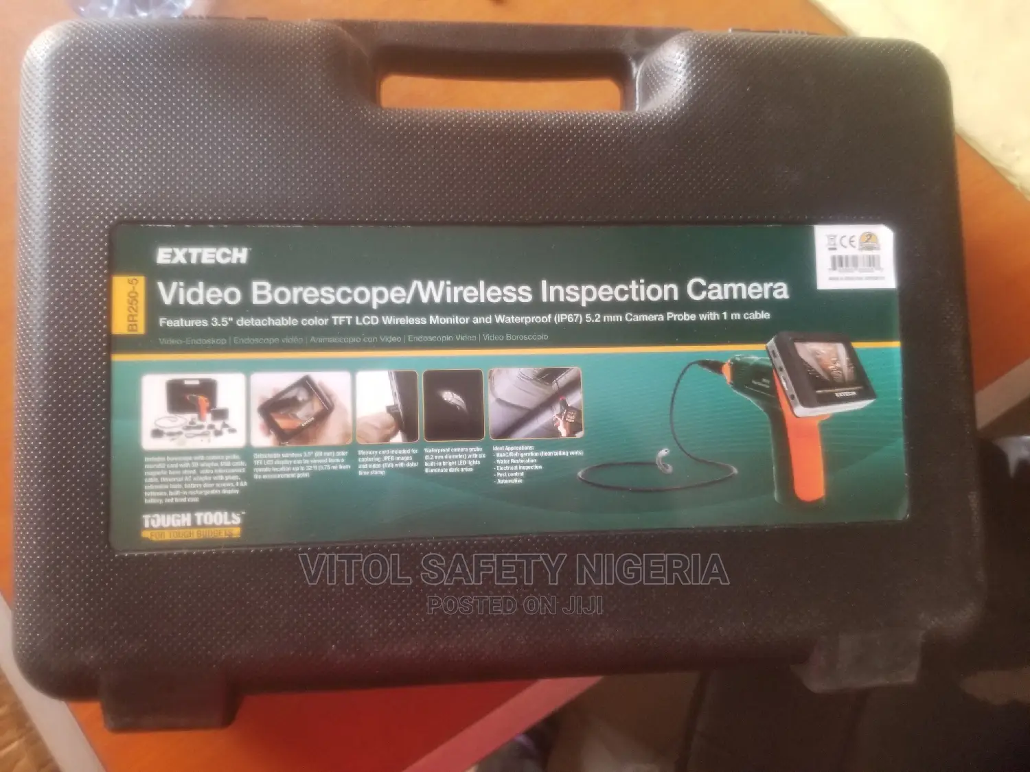 BR250-5: Video Borescope/Wireless Inspection Camera
