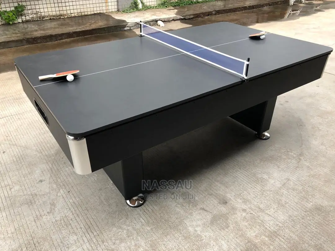 7ft Snooker Pool Table With Tennis Board