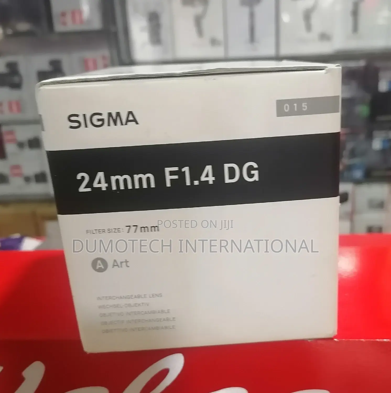 Sigma 24mm F 1.4 Dg Art Lens for Canon