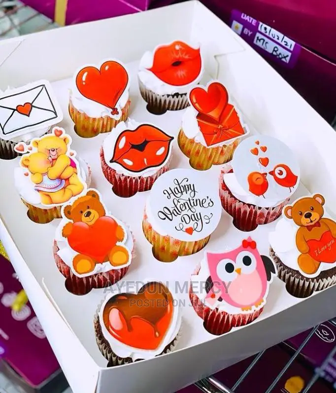Valentine Cup Cakes