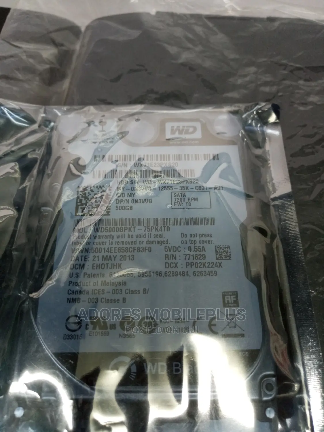500gb Hard Drive