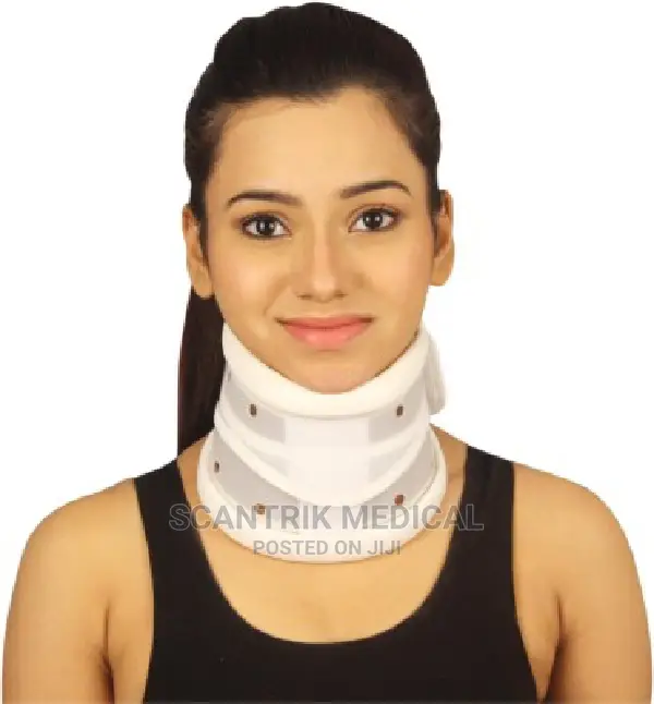 Adjustable Cervical Collar Hard With - Large