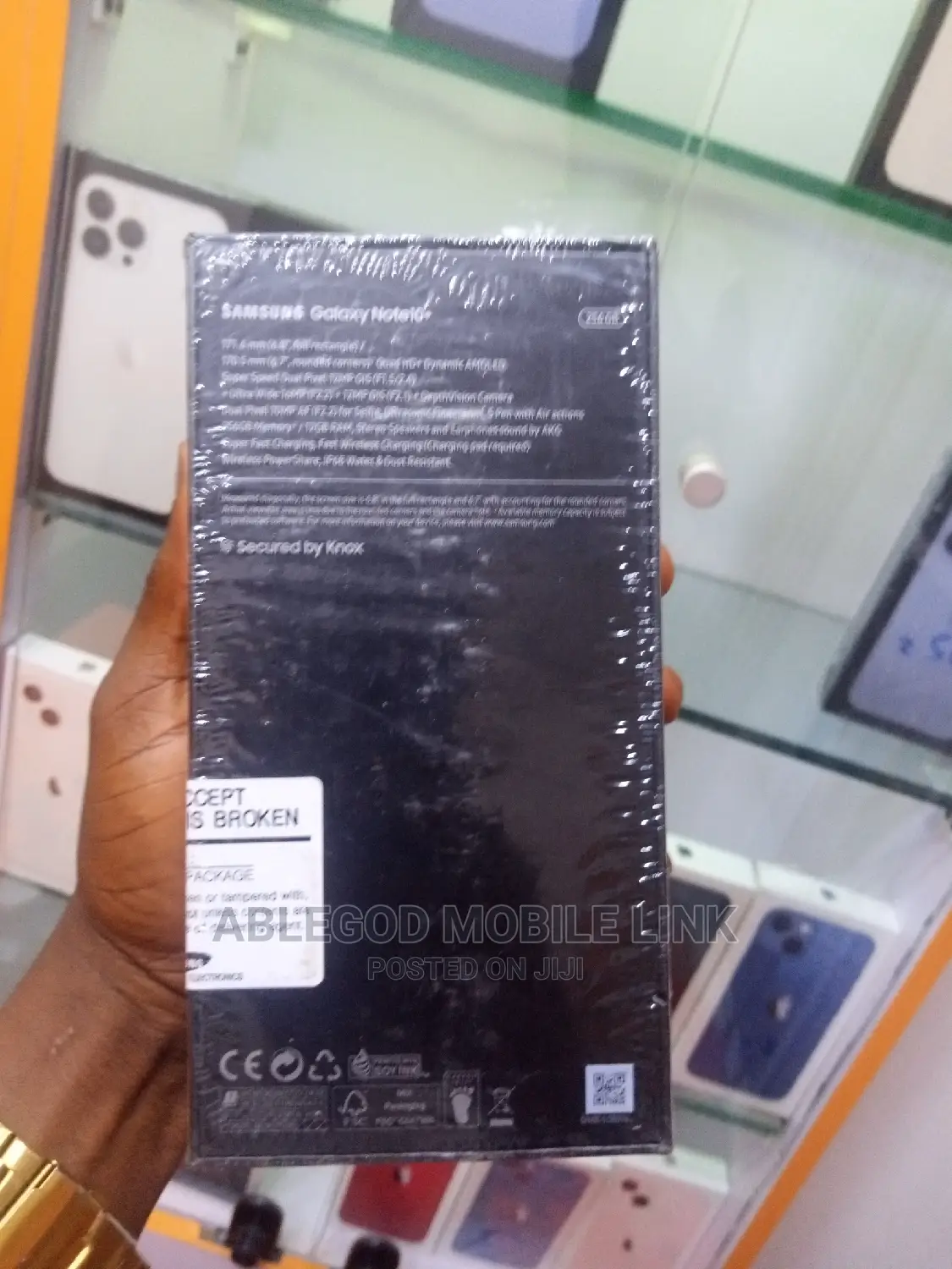 New Samsung Galaxy Note 10 Plus 256 GB Black